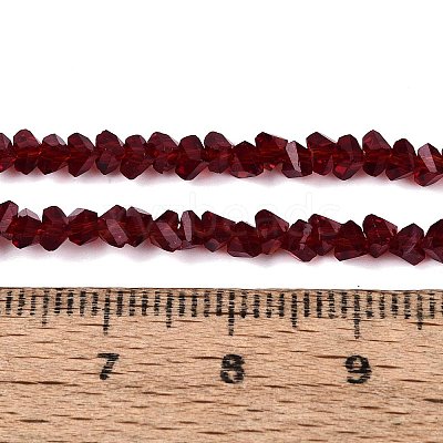 Transparent Glass Beads Strands GLAA-N018-3mm-28-1