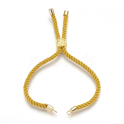 Cotton Cord Bracelet Making KK-F758-03I-G-1