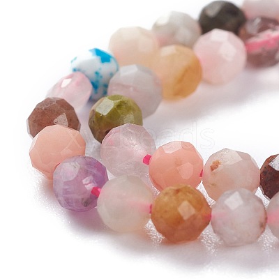 Natural Mixed Gemstone Beads Strands X-G-A026-A04-4mm-1