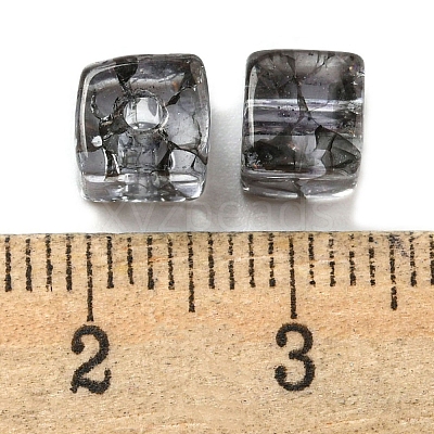 500Pcs Transparent Crackle Glass Beads EGLA-NH0001-01C-1