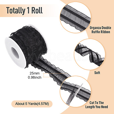 Polyester Lace Ribbon OCOR-TA0004-04G-1