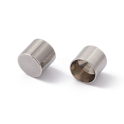 Tarnish Resistant 201 Stainless Steel Cord Ends STAS-G288-01G-P-1