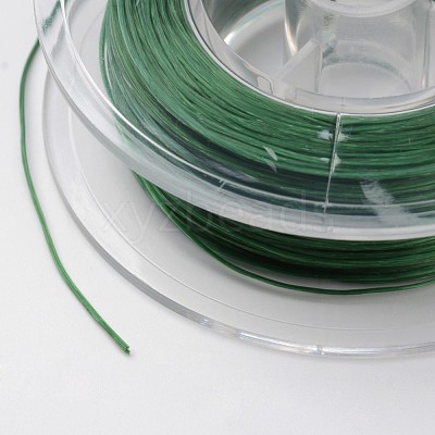 Japanese Eco-Friendly Dyed Flat Elastic Crystal String EW-F005-0.6mm-10-1