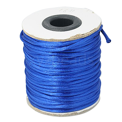 Nylon Satin Rattail Cords NWIR-A003-16-1