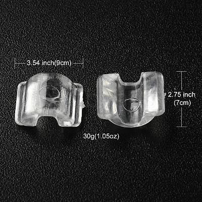 Acrylic Base for Hair Tie Making SACR-YW0001-52-1