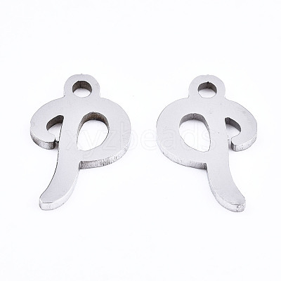 Non-Tarnish 201 Stainless Steel Charms X-STAS-T044-217P-P-1