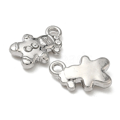 Christmas Alloy Crystal Rhinestone Pendants FIND-L026-01B-P-1
