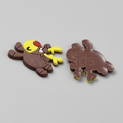 Christmas Silicone Cabochons SIL-WH0018-32A-1
