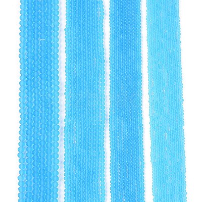 Transparent Glass Beads Strands LS-EGLA-A044-T6mm-MD08-1