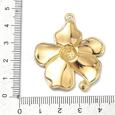 Spray Painted 304 Stainless Steel Pendants X-STAS-C174-01B-G-1