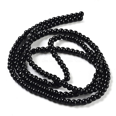 Baking Paint Glass Pearl Bead Strands X-HY-Q003-3mm-80-1