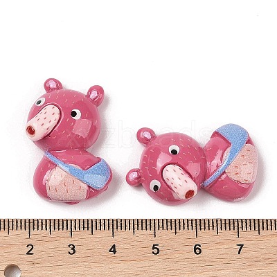 Opaque Resin Animal Decoden Cabochons RESI-Q230-08B-1