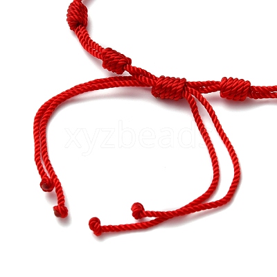 Adjustable Braided Nylon Cord Bracelet Making AJEW-JB00758-03-1