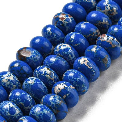 Synthetic Mixed Gemstone Beads Strands G-D077-E01-01-1