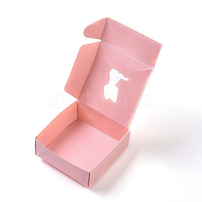 Foldable Kraft Paper Gift Boxes LS-CON-WH0069-75A-1