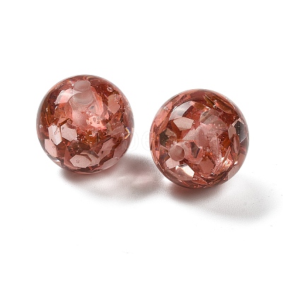 Transparent Resin with Paillette Beads RESI-G110-02B-1