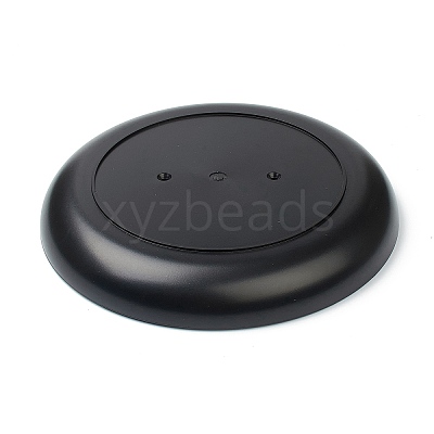 Round ABS Plastic Desktop Storage Tray LS-AJEW-H113-A03-1