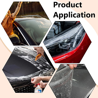 Polyurethane Car Protection Film AJEW-WH0796-82A-1