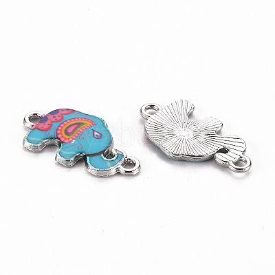 Printed Alloy Enamel Links Connectors X-PALLOY-S118-53-1