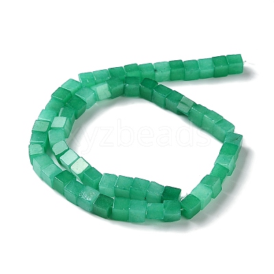Natural Dyed White Jade Beads Strands G-Q008-C01-01C-1