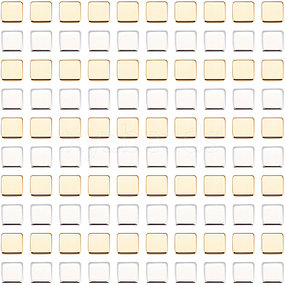 500Pcs 2 Colors Brass Chip Solder AJEW-BBC0002-84-1