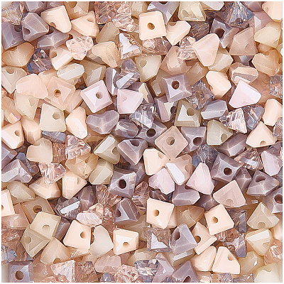 5 Strands Electroplate Glass Beads Strands EGLA-LT0001-03B-1