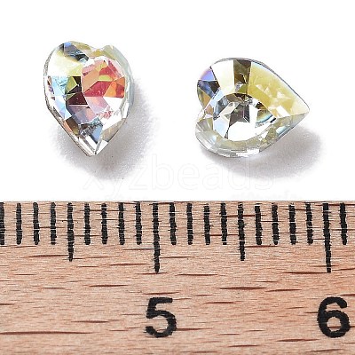 K9 Glass Rhinestone Cabochons GLAA-H034-02C-001LA-1
