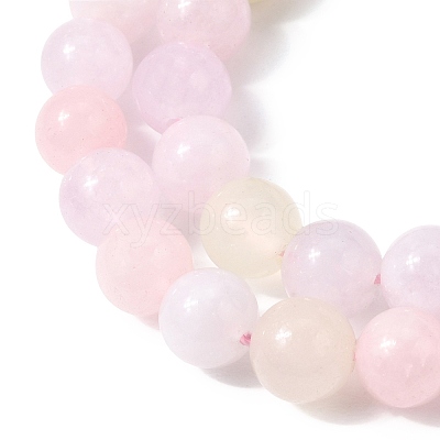 Natural New Jade & Rose Quartz & Dyed White Jade Beads Strands GG-CBA3BF1-A01-8mm-1