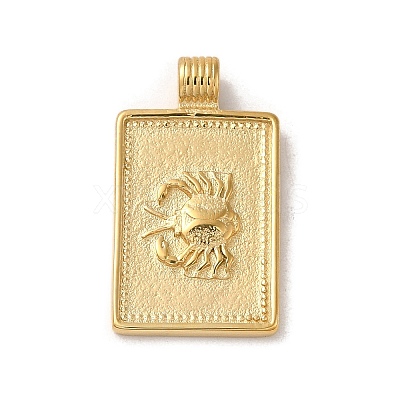 304 Stainless Steel Pendants STAS-L022-306G-04-1