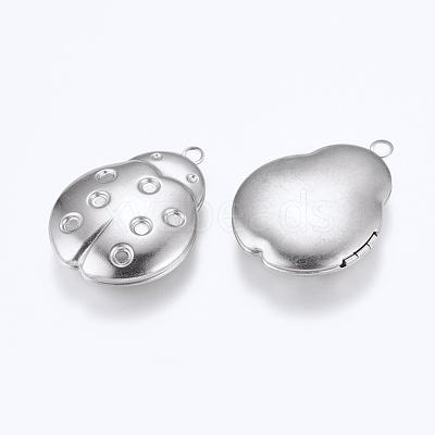 Tarnish Resistant 304 Stainless Steel Pendant Rhinestone Settings STAS-G146-05P-1