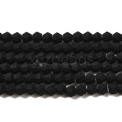 Imitate Austrian Crystal Frosted Glass Beads Strands EGLA-A039-P3mm-MD02-1