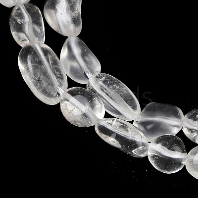 Natural Quartz Crystal Beads Strands G-P433-21-1