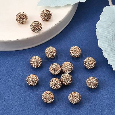 Czech Glass Rhinestones Beads RB-E482-8mm-362-1
