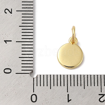 Real 18K Gold Plated Brass Enamel Charms KK-L216-001G-J05-1