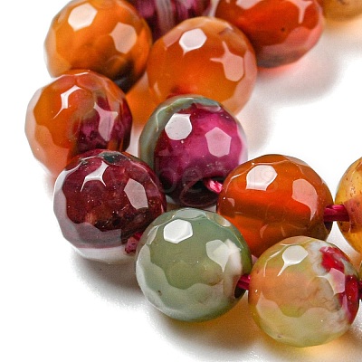 Natural Agate Beads Strands G-C082-A01-01-1