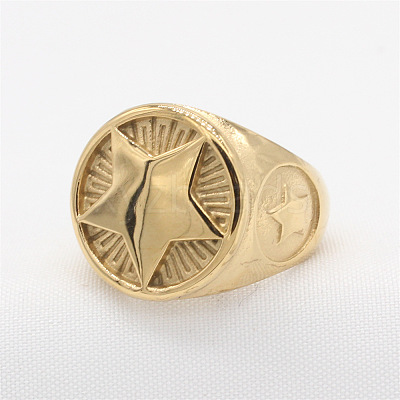 304 Stainless Steel Finger Rings for Men FS-WG539CD-02-1
