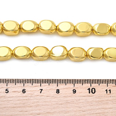 Electroplate Glass Beads Strands EGLA-F166-02B-1