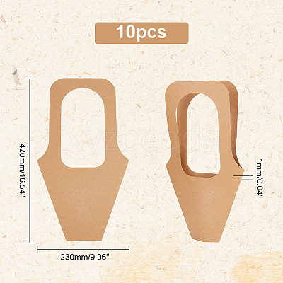 Kraft Paper Gift Bag with Handle ABAG-WH0044-22-1