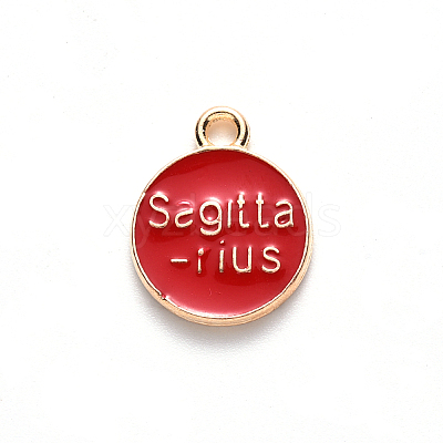 Alloy Enamel Pendants LS-X-ENAM-S124-01A-07F-1