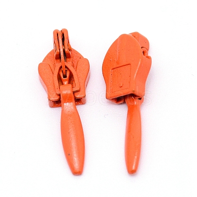 Iron Invisible Zipper Pull Slider Head IFIN-WH0057-09K-1
