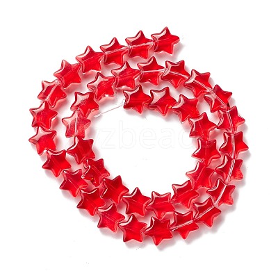 Transparent Glass Beads Strand GLAA-K057-01D-1