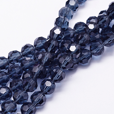 Imitation Austrian Crystal Bead Strands G-M181-4mm-20A-1