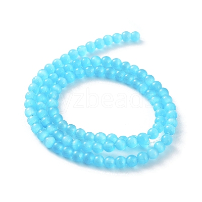 Cat Eye Beads Strands CE-F022-4mm-10-1