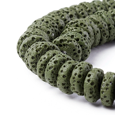 Natural Lava Rock Beads Strands G-F671-02A-08-1
