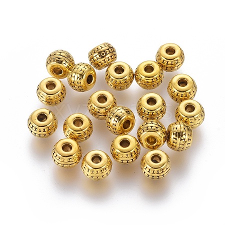 Tibetan Style Spacer Beads X-GLF0883Y-NF-1