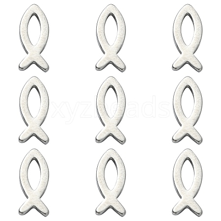 304 Stainless Steel Charms STAS-CJC0008-10P-02-1