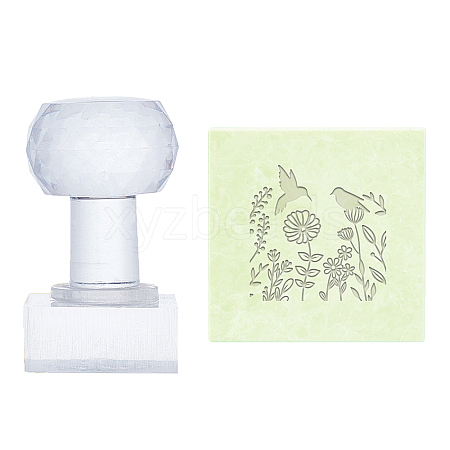 Plastic Stamps DIY-WH0350-062-1