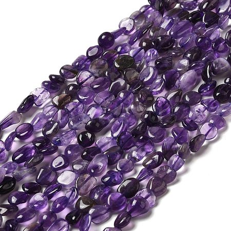 Natural Amethyst Beads Strands G-I351-B04-1