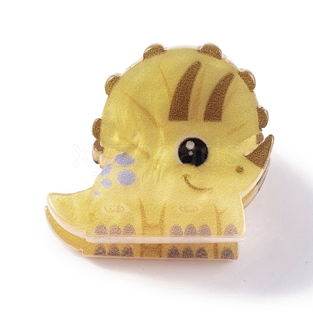 Cute Mini Dinosaur Acrylic Claw Hair Clips PHAR-A012-08I-1