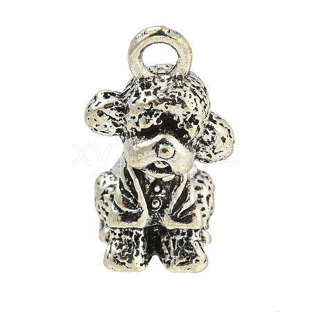 Tibetan Style Alloy Pendants FIND-U015-06AS-1